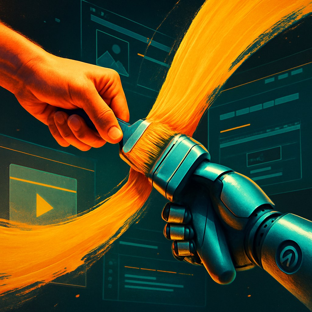 Illustration for: Are the Robots Stealing All the Fun, or Just the Boring Parts?