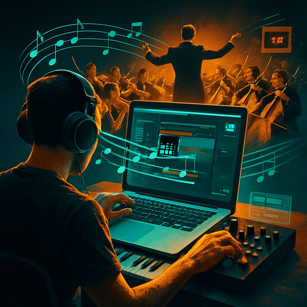 Illustration for: Bedroom Producers Just Got a Session Orchestra for Free. Now What?