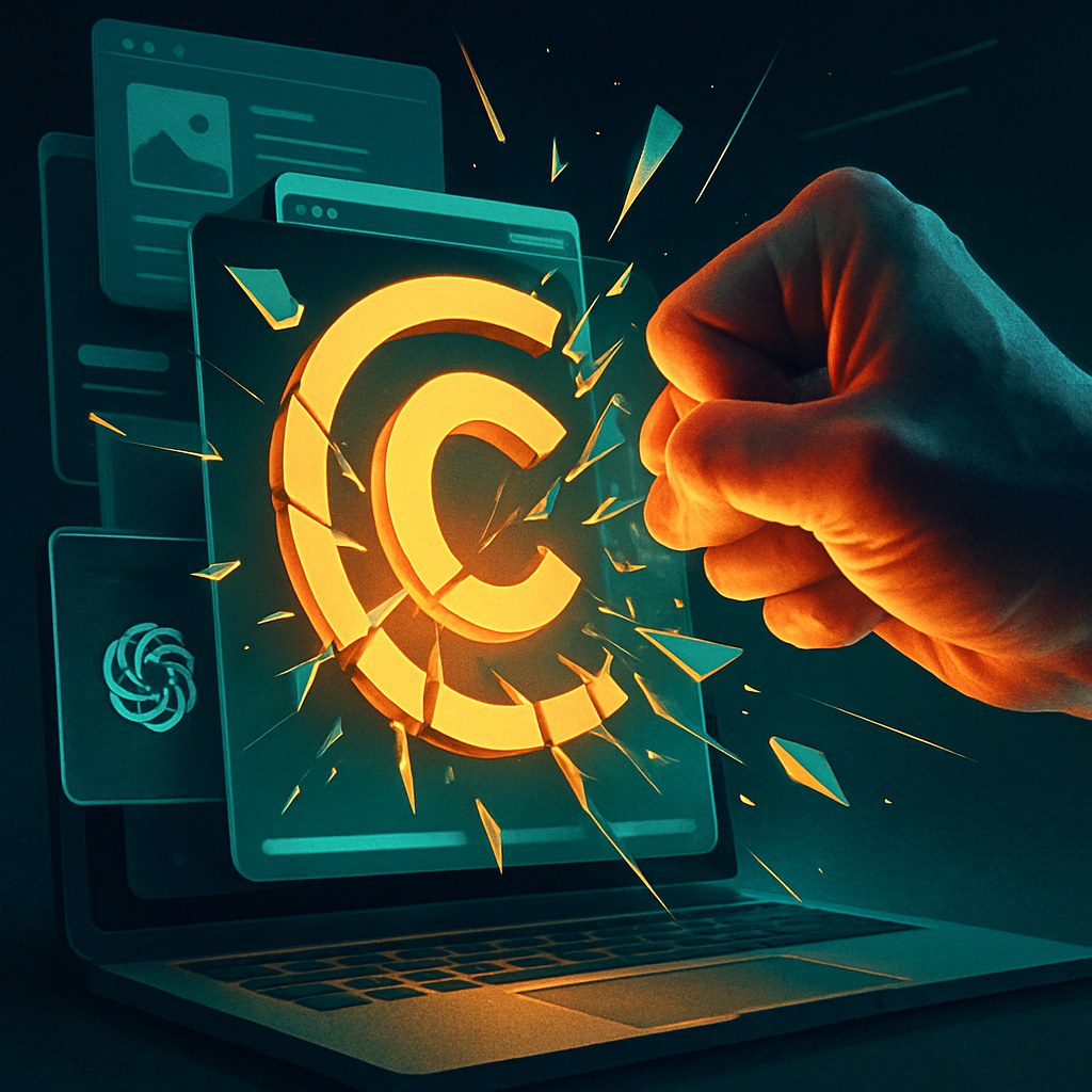 Illustration for: Copyright Law Wasn't Built for This, and Everyone Knows It