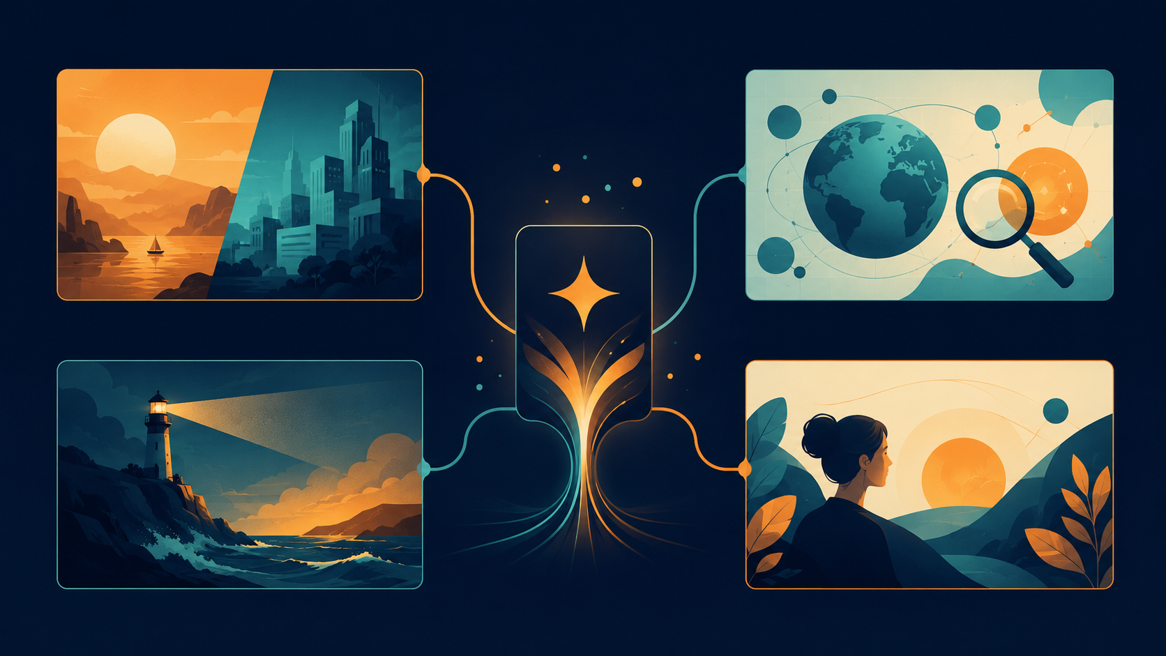 15 Midjourney Prompts for Editorial Illustrations and Article Hero Images